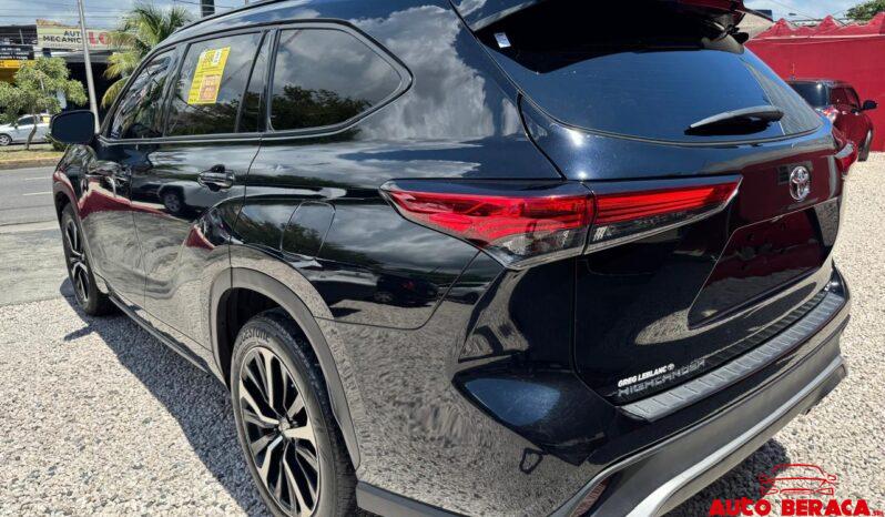 TOYOTA HIGHLANDER XSE 2022 NEGRO lleno